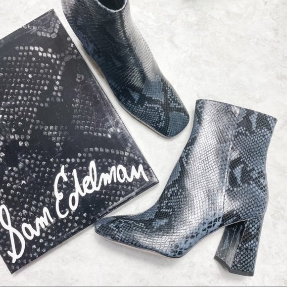 Sam Edelman Codie Square Toe Bootie - Picture 8 of 9